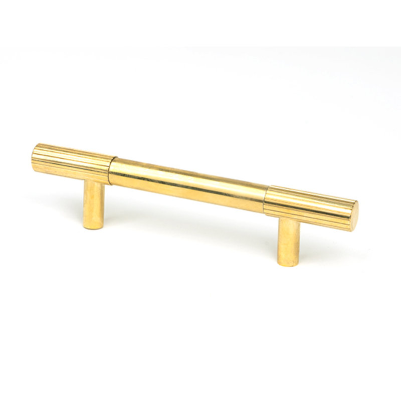 Bar Handle, Polished Brass, 9.6 cm