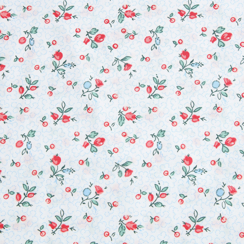 Ensemble de draps en percale de coton Percale Novelty Laura Ashley, Ensemble de draps pour lit simple TG avec 1 taie d