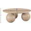 Table basse en placage de chêne Fitch-106912893