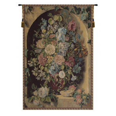 Italian Loom Woven Cotton Blend Wall Hanging