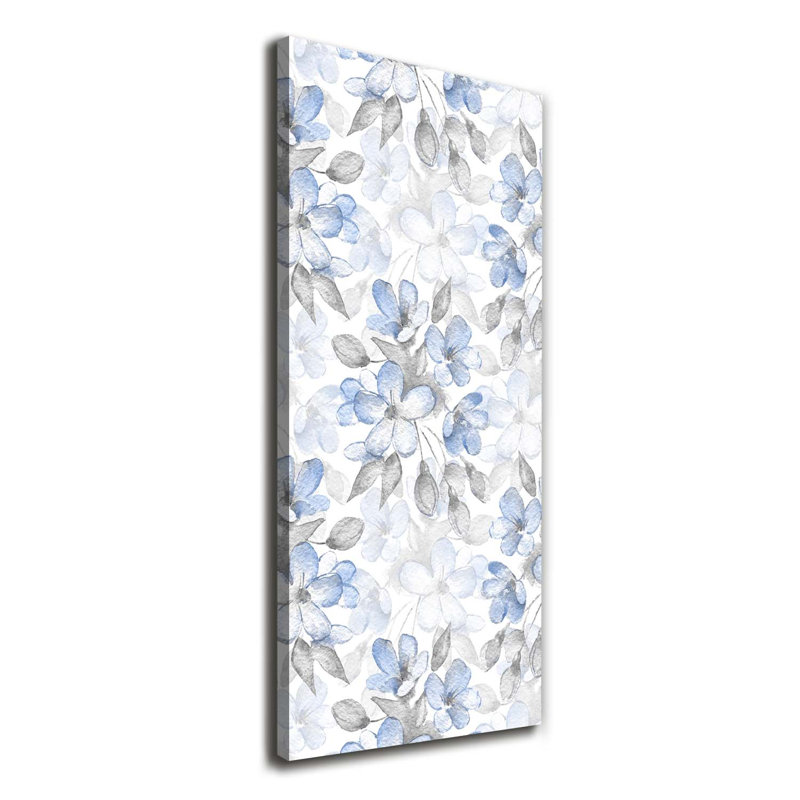 Floral Pattern - Wrapped Canvas Print