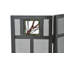 Branch 3 Panel Iron Fireplace Screen