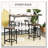 5-Piece Industrial Dining Table Set Bar Table & 4 Stools Set Space Saving for Pub & Kitchen