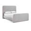 Lit tapissier en tissu texturé Fira Daliah-2003679750-2003679744