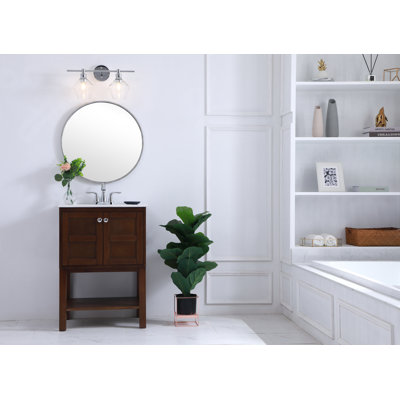 Sullivan Street  2-Light Dimmable Iron Vanity Light