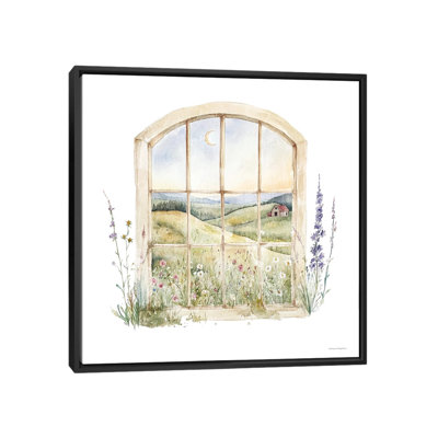 «Field View», reproduction d'art sur toile encadrée