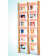 Wooden Mallet 48'' H Magazine Rack