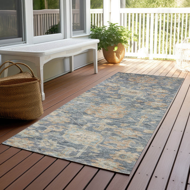 Paillasson d'extérieur Segin, Tapis de couloir 2 pi 3 po x 7 pi 6 po