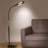 Pro 44 in. Industrial 2.25X Magnifying LED Floor Lamp with Adjustable Gooseneck Head