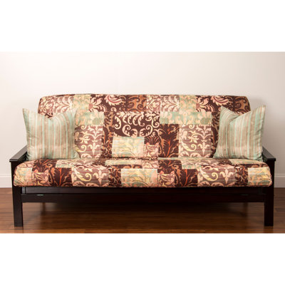 Housse pour futon à coussins carrés Lois