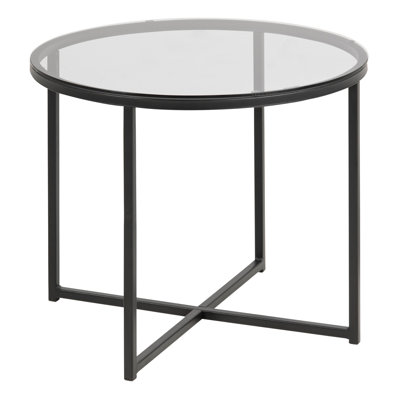 Alia Frame Round Side Table