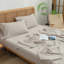Ensemble de draps 100% coton délavé Bestouch-115162019-115162024