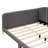 Full Size Upholstered Daybed With Headboard And Armrest-1551483351-1551483353