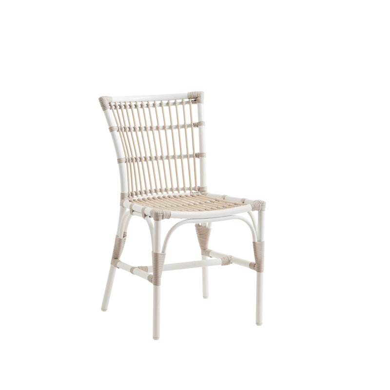 Elisabeth Patio Dining Chair, Dove White