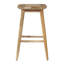 Tabouret de bar en bois massif