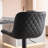 Brinitta Modern Swivel Adjustable Height Bar Stools, Leather Barstools Kitchen Island Counter Stool-1699460767