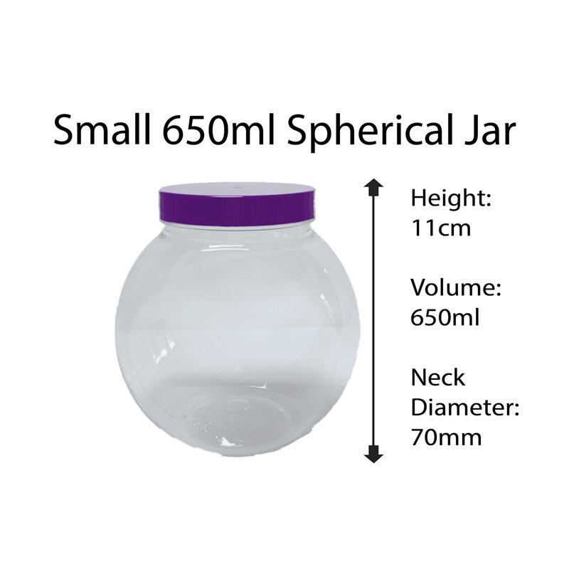 Jar - Set of 10, Purple