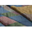 Gilded Silk Geometric Area Rug in Blue/Green/Cabernet/Pink-304613706