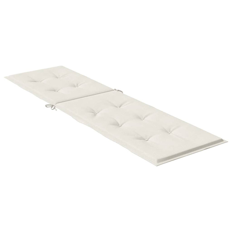 Latitude Run® Deck Chair Cushion (29.5"+41.3")X19.7"X1.2" Fabric, Cream