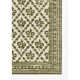Anders Traditional Floral Wool and Nylon Green Area Rug