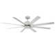 Renegade 8 - Blade Outdoor / Indoor Smart Ceiling Fan with Remote Control and LED Light Kit Included, Works With Alexa and iOS or Android App