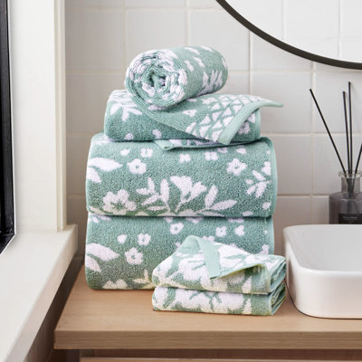 Lucky Brand Folk Floral Bath Towels 6Piece