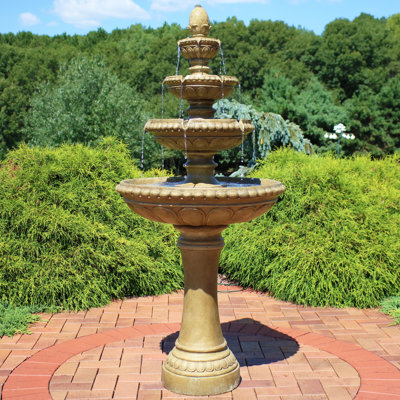 Fontaine d'extérieur à 4 niveaux Traditional
