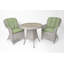 Carolus Wicker Patio Dining Set Table,