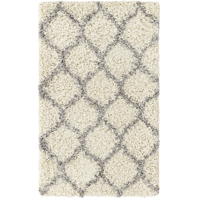 Geometric Indoor Rug, Rectangle 2' x 3'