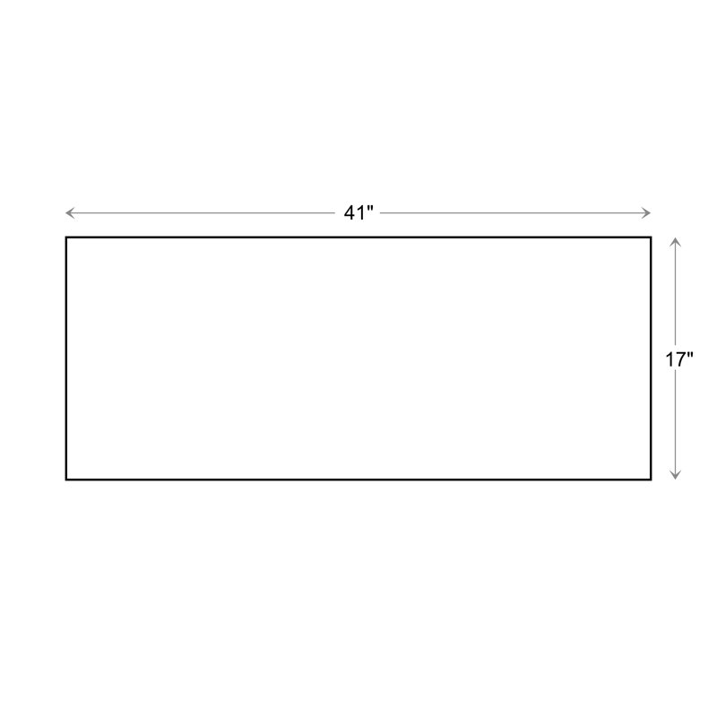 Paillasson Amarylis, Rectangle 1 pi 5 po x 3 pi 5 po