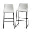 Emonni Upholstered Counter Stool with Metal Frame-333018234-333018229