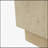 MGO Hexagonal Archaistic Side Table with Vintage Charm and Versatile Use
