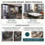Canapé-lit 57,9 po avec matelas à mémoire de forme simple et deux ports USB pour le salon-129387079