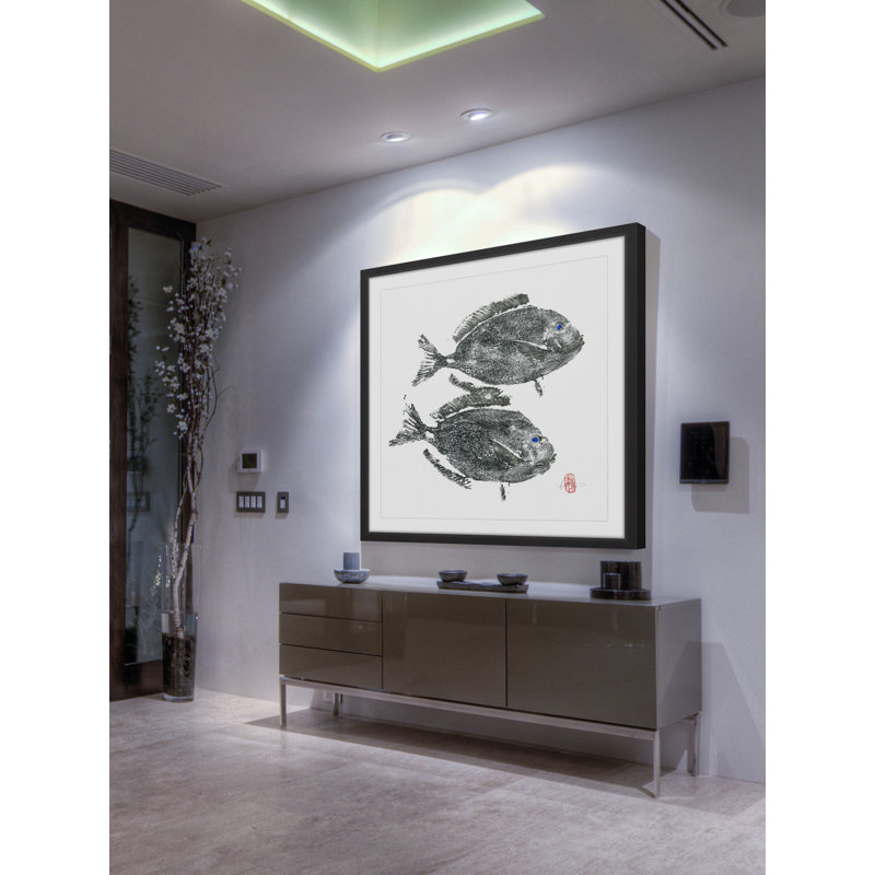 Andrew Clay - Single Picture Frame Print, 51cm H x 51cm W x 3.81cm D