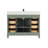 48" Solid Wood Bathroom Vanity with Engineered Stone Top, Single Sink-573372702-573372703