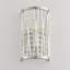 Chrome Flush Mounted Sconce