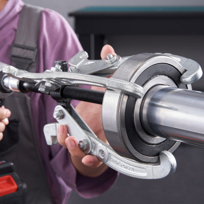 WFX Utility™ Gear Puller Set, 3" 4" 6" 8" Puller Kit, 3 Jaw Gear Bearing Flywheel Pulley Removal Tool