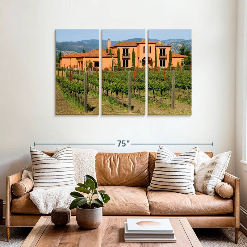 Alvord Winery At Sunset, H 36 po x l 57 po