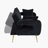 74-inch corduroy 3-speed convertible sofa bed with two throw pillows and cup holders on the armrests. It is perfect for living rooms, apartments and bedrooms-1558163829