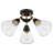 Trumann Glass Semi Flush Mount