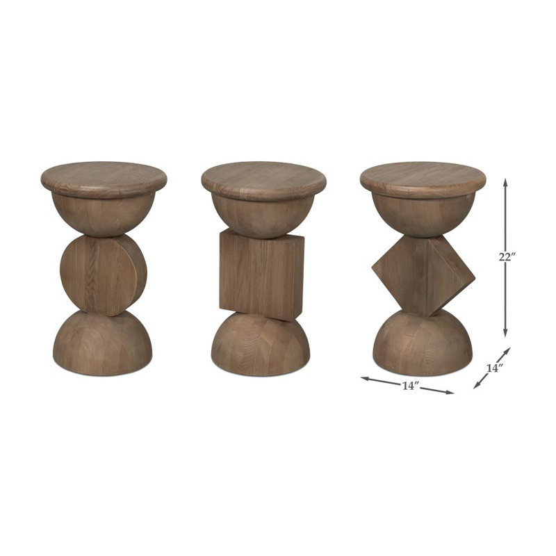 Romeo Solid Wood End Table