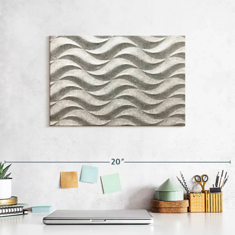 Avery Wave Pattern, 8" H x 12" W