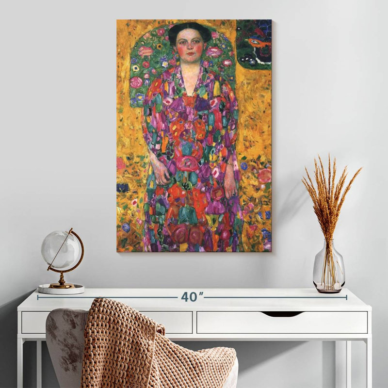 Leisha Portrait Of Eugenia Primavesi 1913, 30" H x 20" W