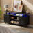59" Modern TV Stand for TVs up to 65",TV Console with LED Lights, Power Strip, USB Ports & Adjustable Storage-777632889
