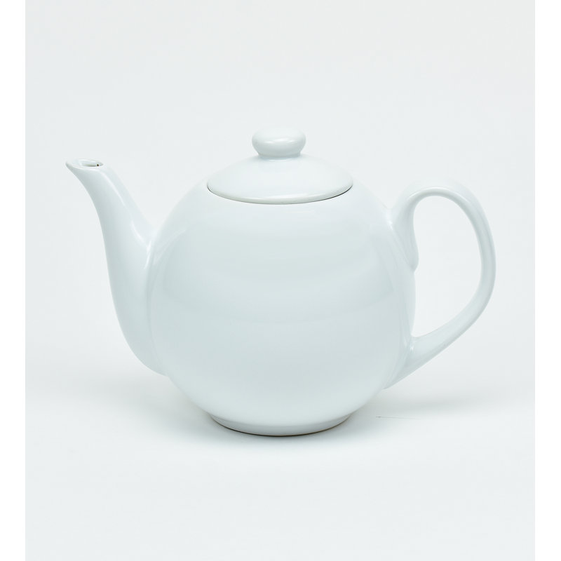 Théière Lillkin avec infuseur 1,06 qt Teaz, Blanc