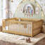 Lit grand format avec garde-corps et porte pour enfants-1276411787