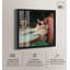 Art mural «Kitty Glam Drink Shadowbox» par Art Remedy-118202781-118202784