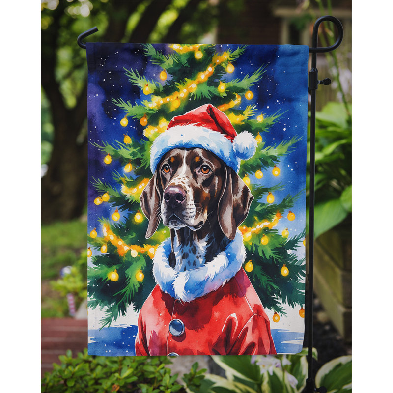 Drapeau de jardin Doberman Pinscher, Braque allemand à poil court