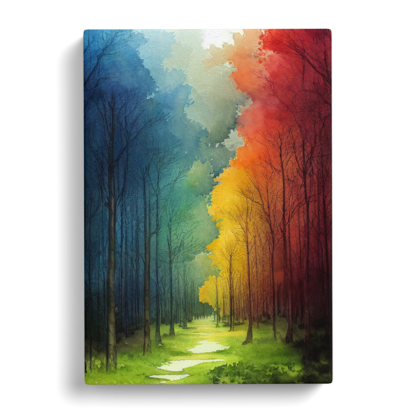 Forest Heart - Wrapped Canvas, 50cm H x 35cm W x 3cm D
