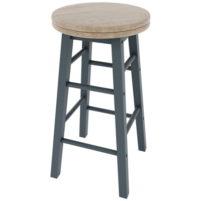 Swivel Solid Wood Counter Stool